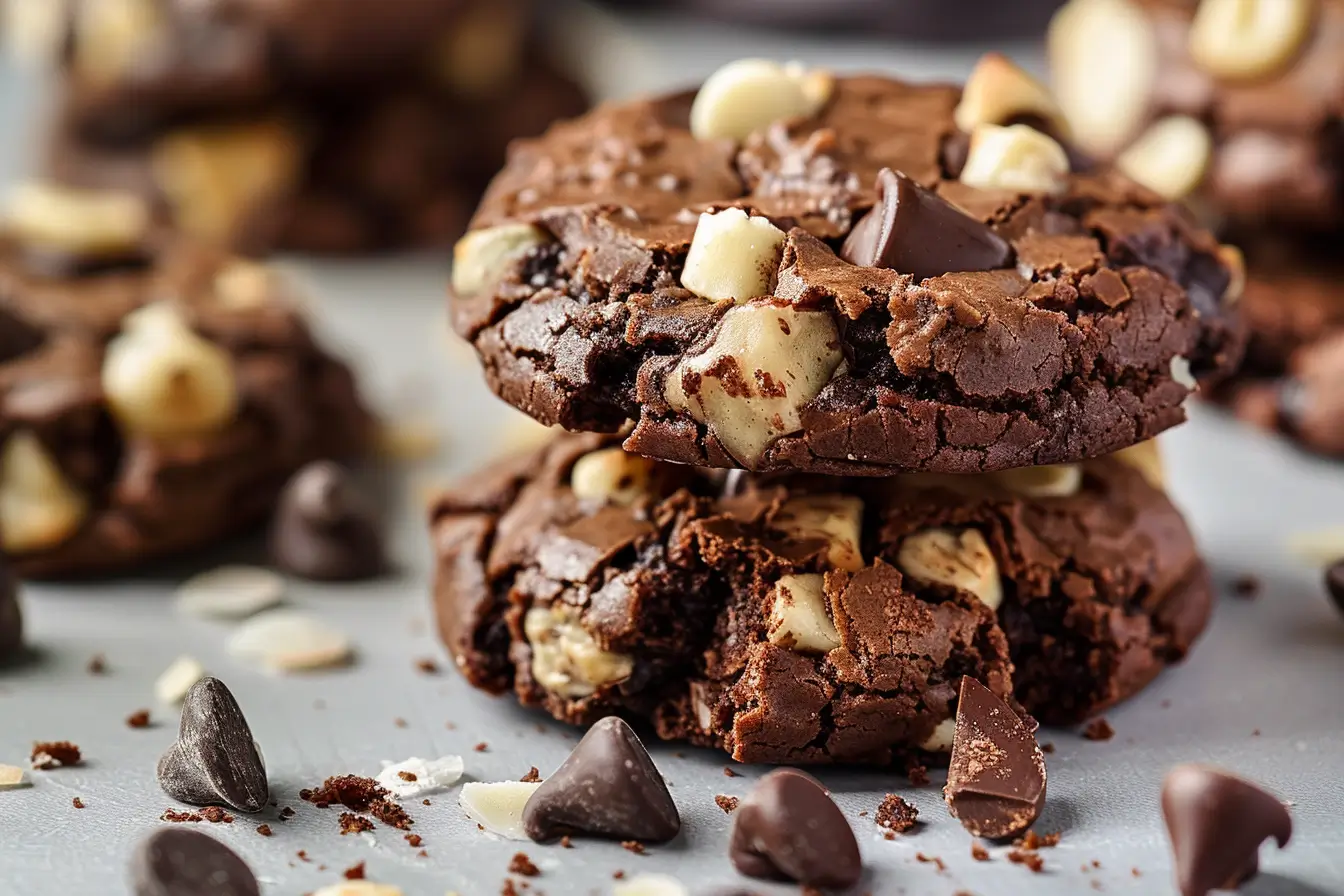 Chocolate Coconut Cookies Recipe