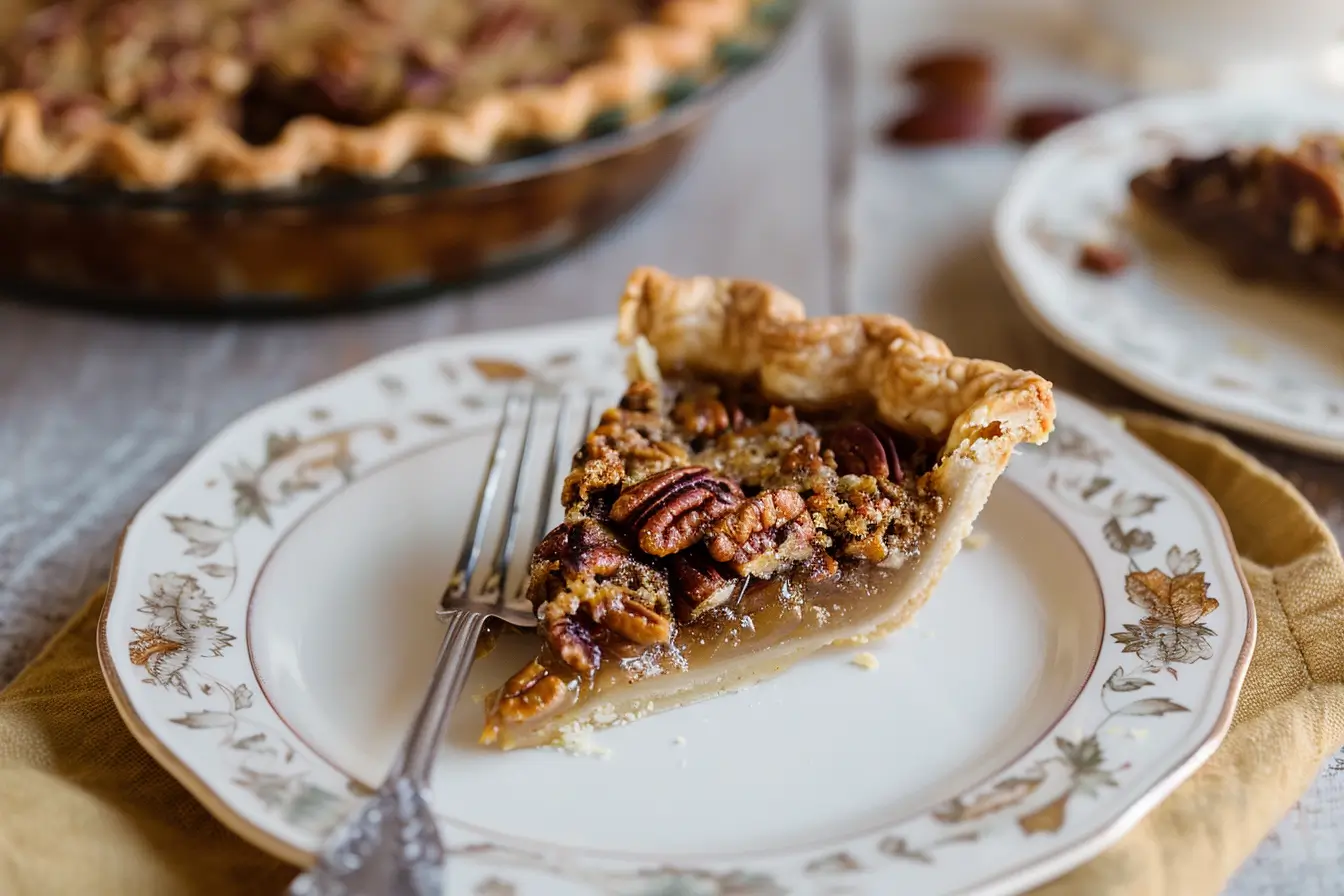 Browned Butter Maple Pecan Pie (Without Corn Syrup!)