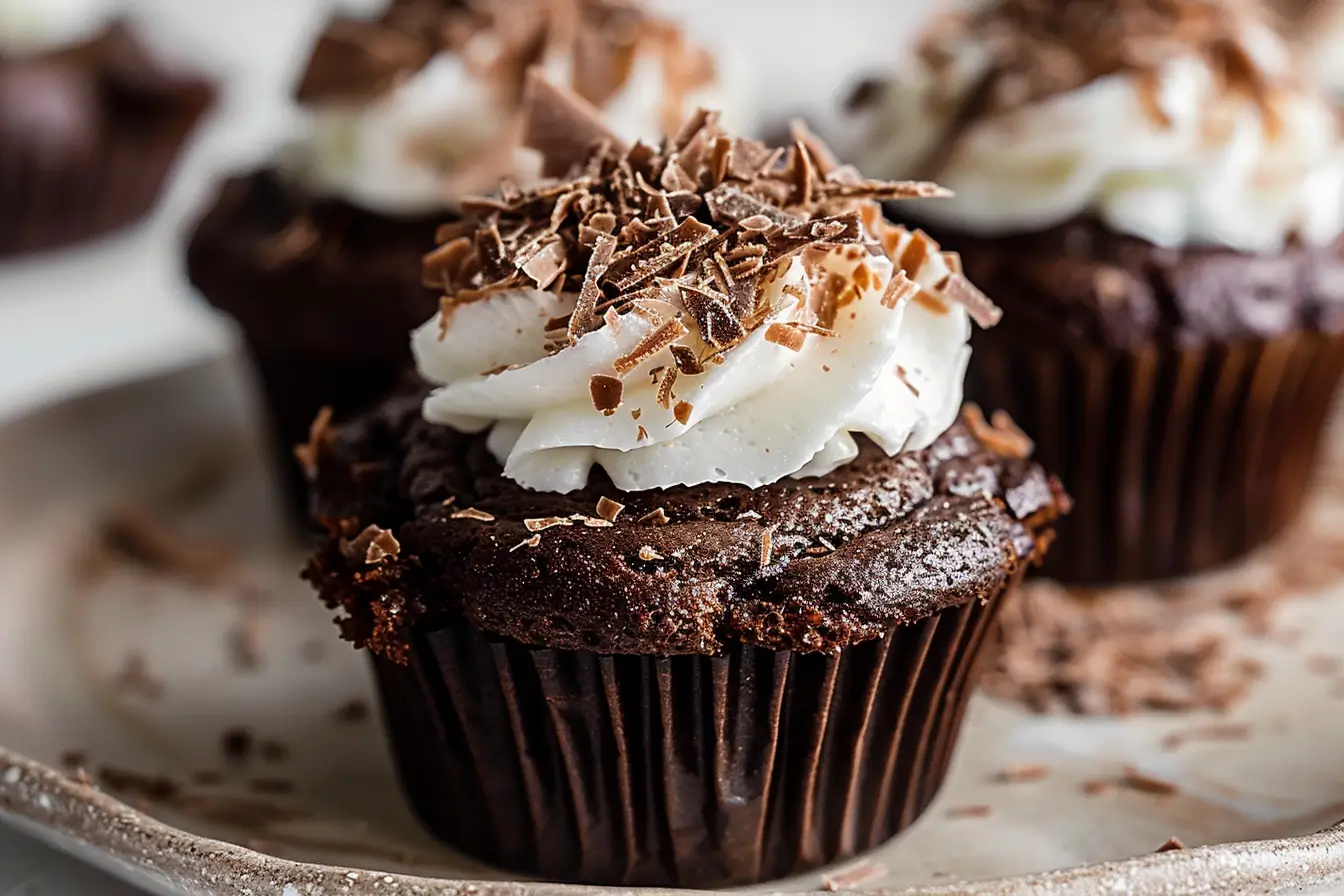 Chocolate Coconut Cupcakes Recipe