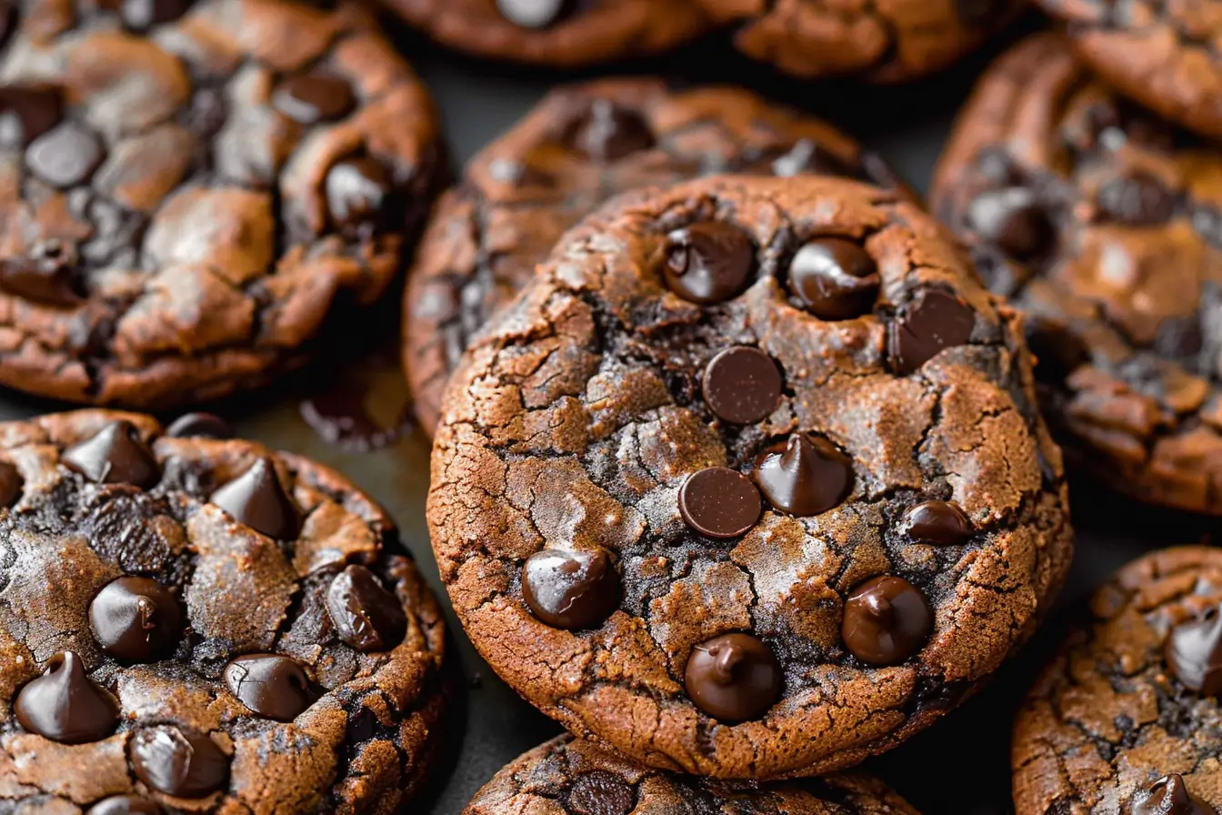 Double Chocolate Chip Cookies Recipe