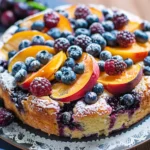 Fresh Blueberry Peach Cake: A Seasonal Delight