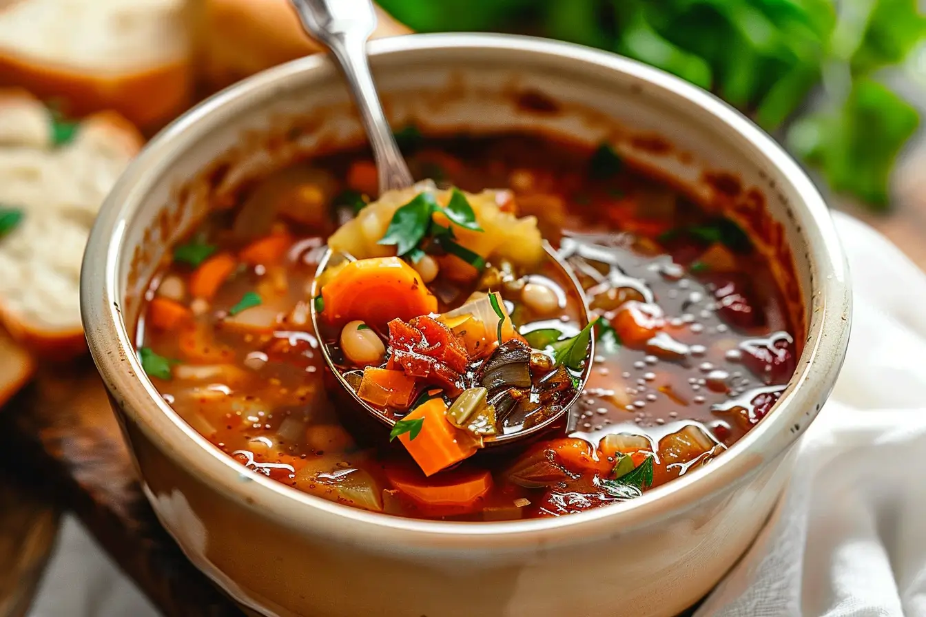 Vegetarian cabbage roll soup Recipe