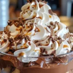 Triple Chocolate Trifle with Whipped Cream